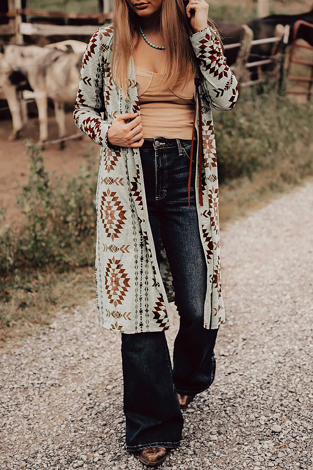 Western Aztec Sweater
