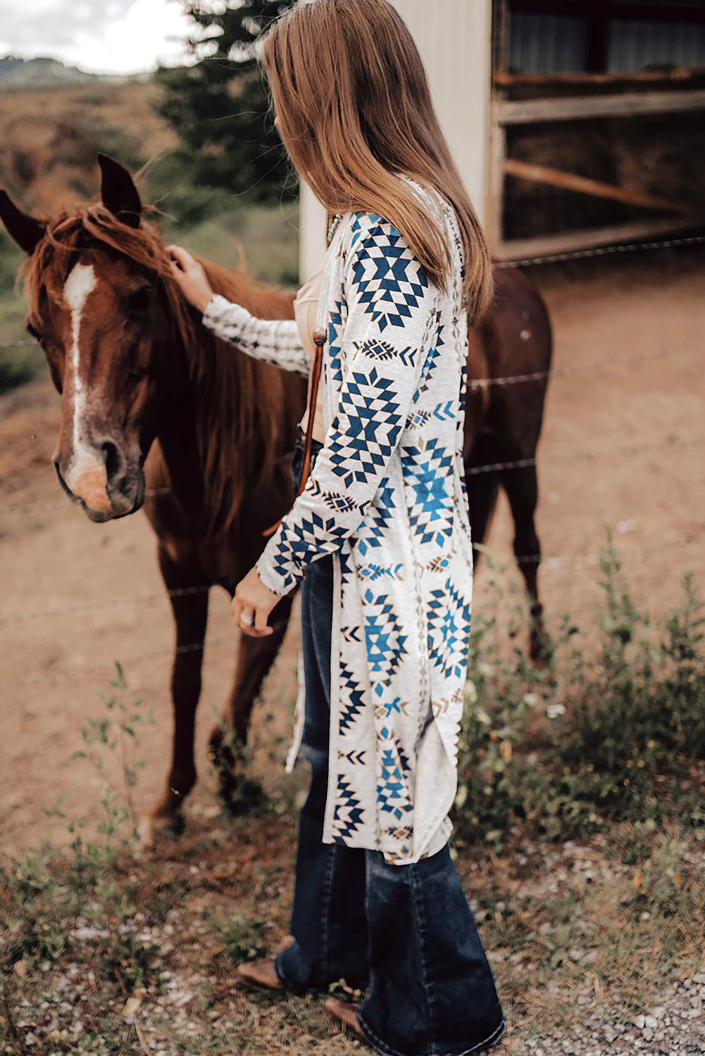 Western Aztec Sweater