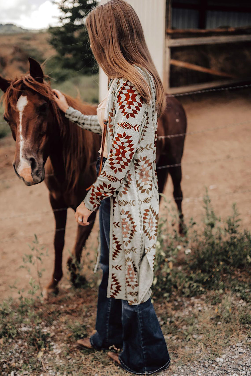 Western Aztec Sweater