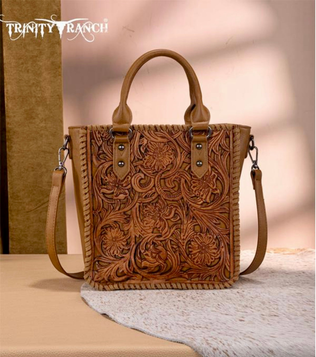 Trinity Ranch Tooled Purse