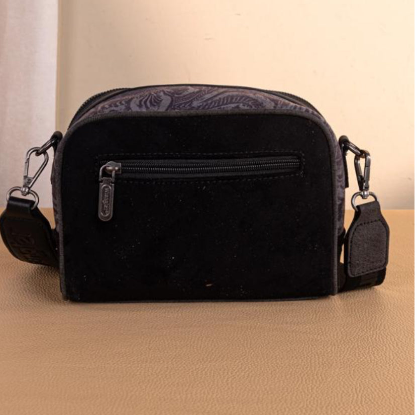 Wrangler Vintage Floral Printed Small Crossbody Bag