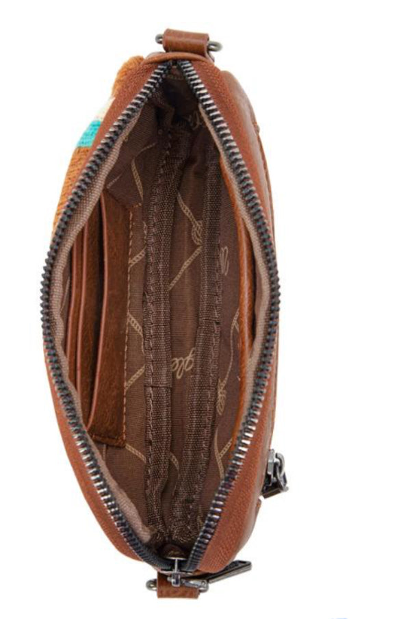 Wrangler Southwestern Knitted Mini Crossbody/Wallet