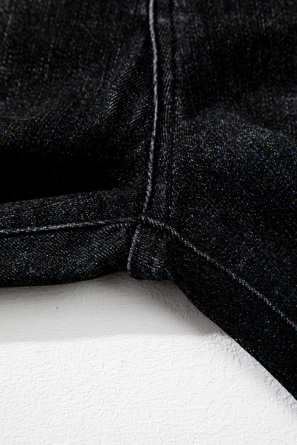 Mineral Wash Raw Hem High Waist Flared Jeans