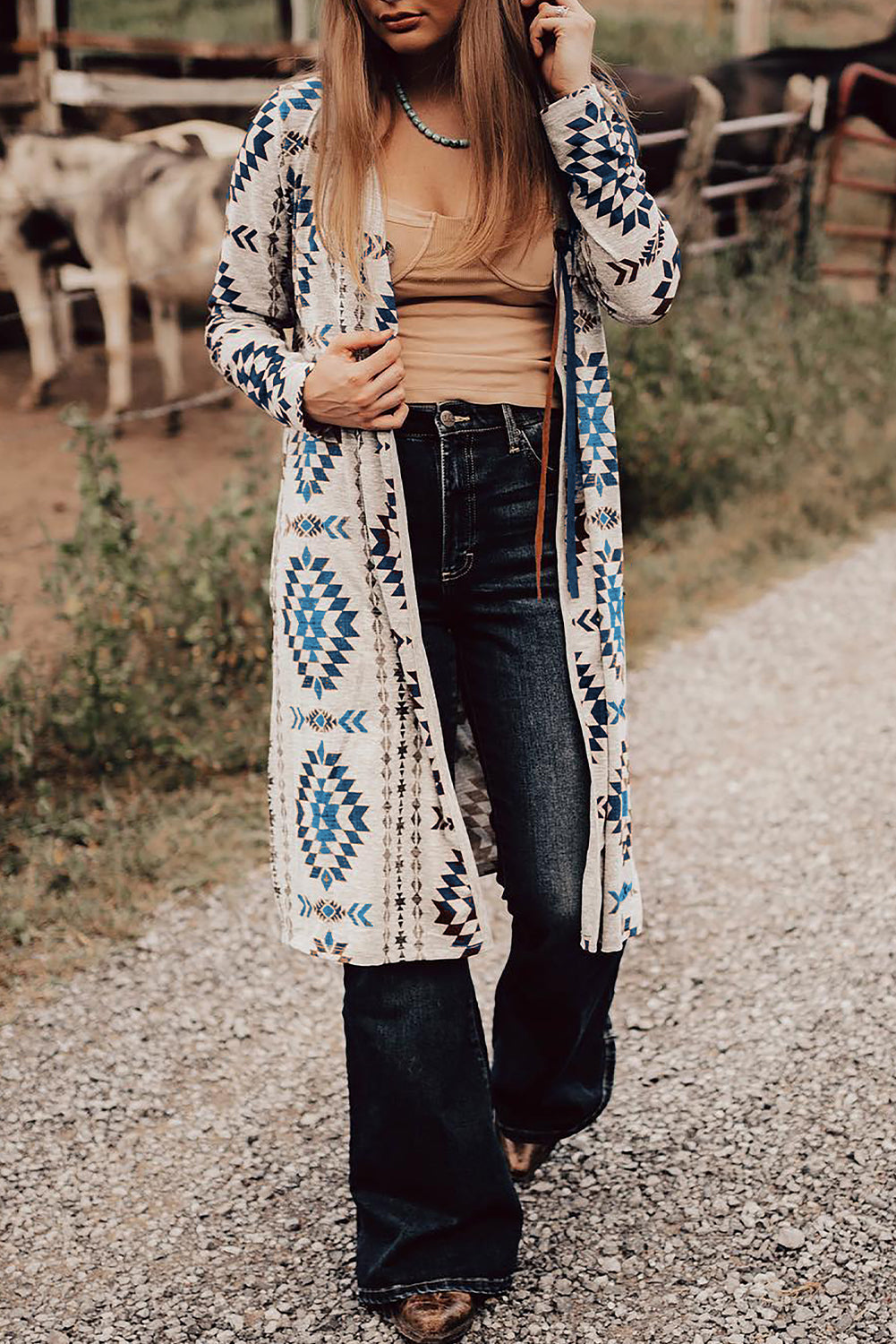 Western Aztec Sweater