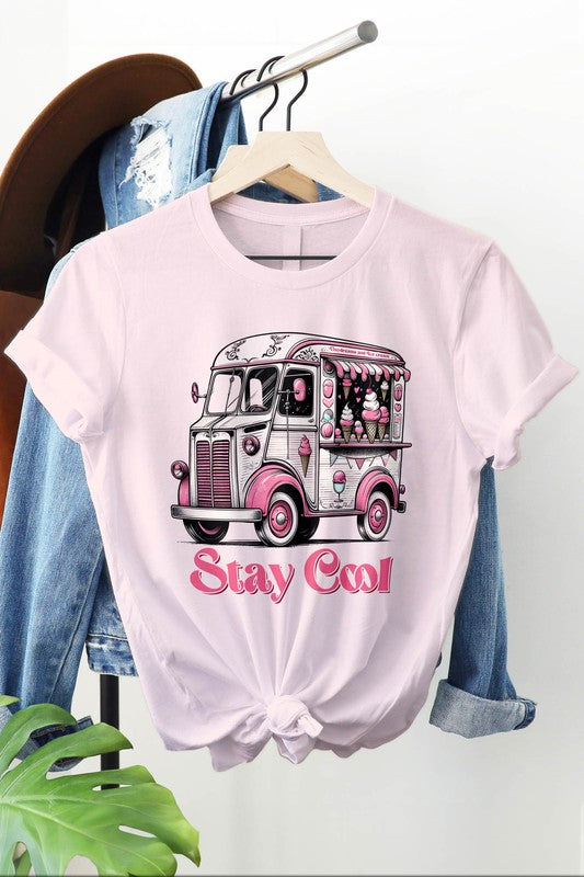 Retro Ice Cream Van Graphic Tee