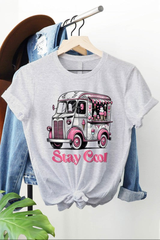 Retro Ice Cream Van Graphic Tee