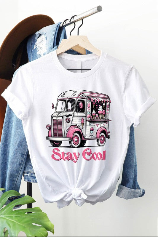 Retro Ice Cream Van Graphic Tee