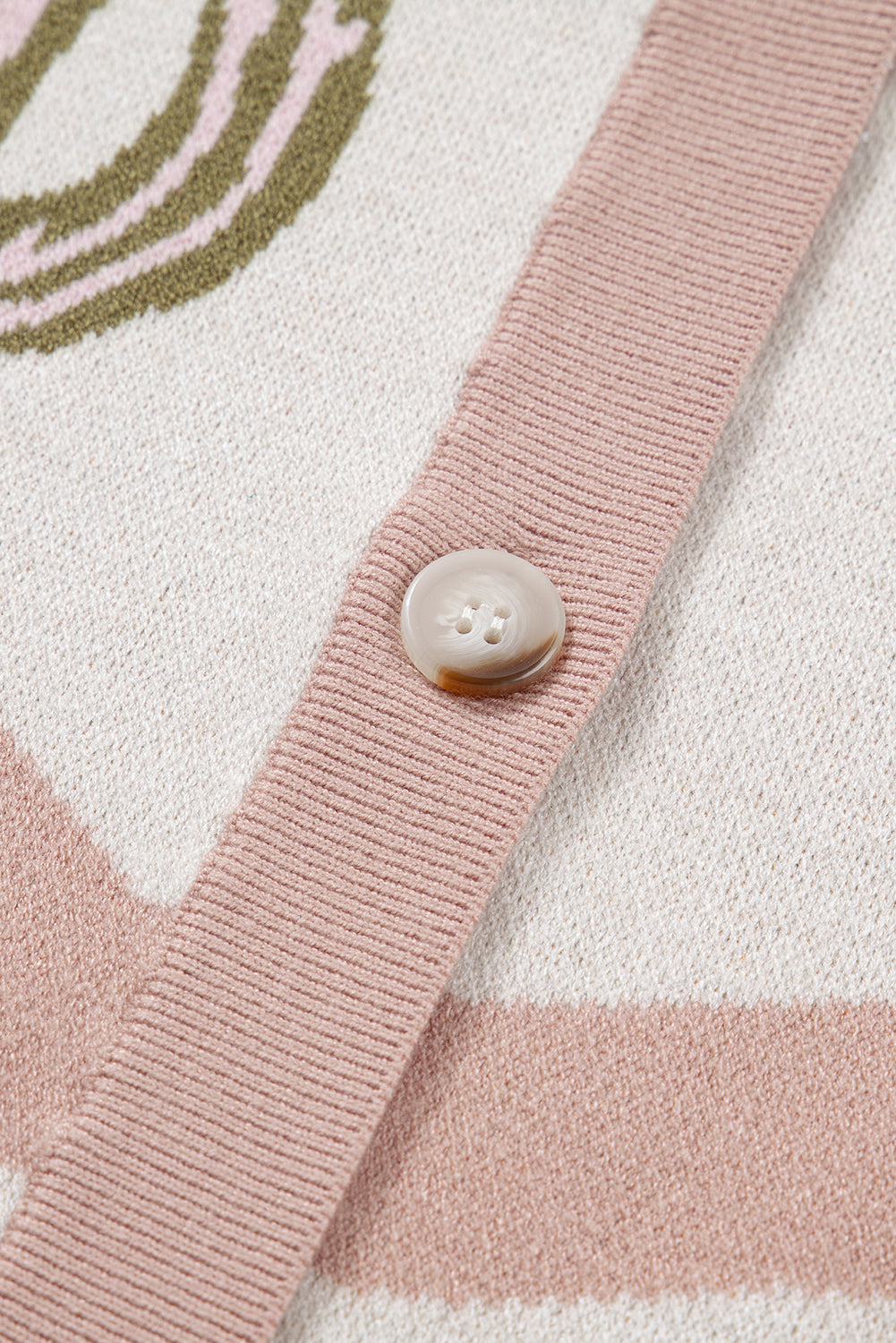 Plus Western Desert Cactus Buttoned Cardigan