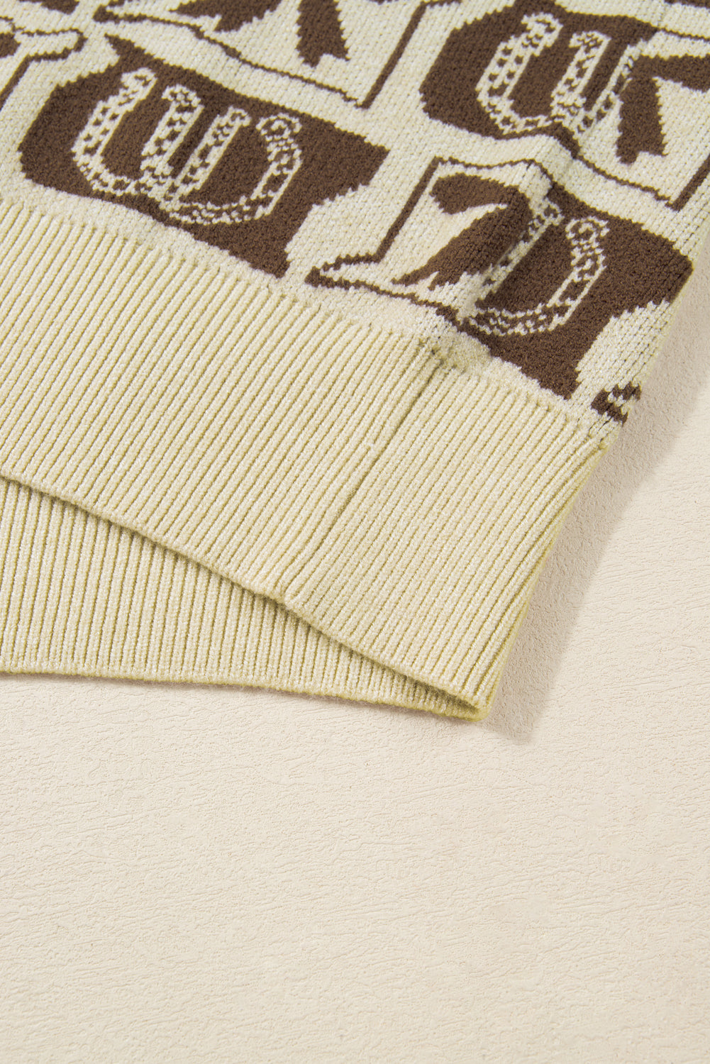 Bow & Horseshoe Plus Size Sweater