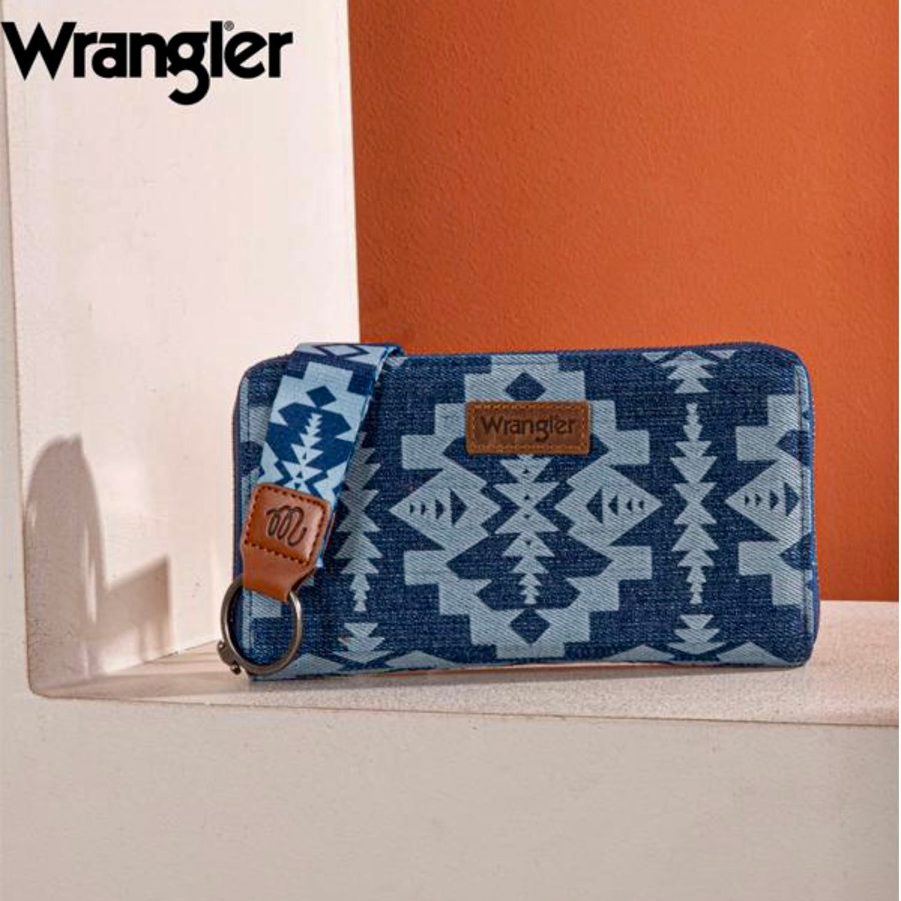Wrangler Southwestern Print Wallet