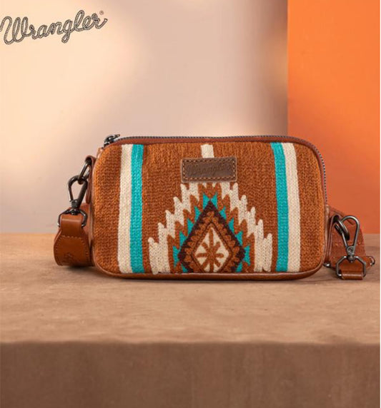 Wrangler Southwestern Knitted Mini Crossbody/Wallet