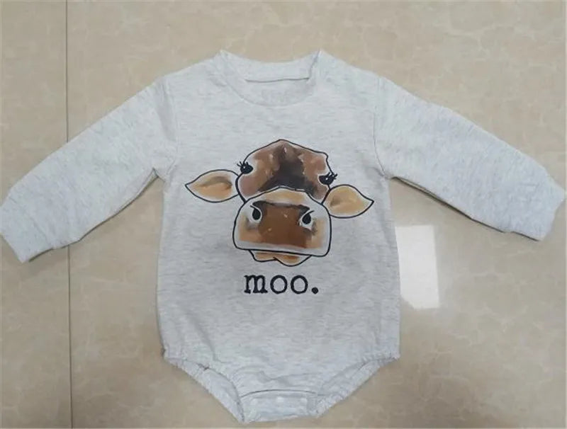 Long Sleeve MOO Onesie