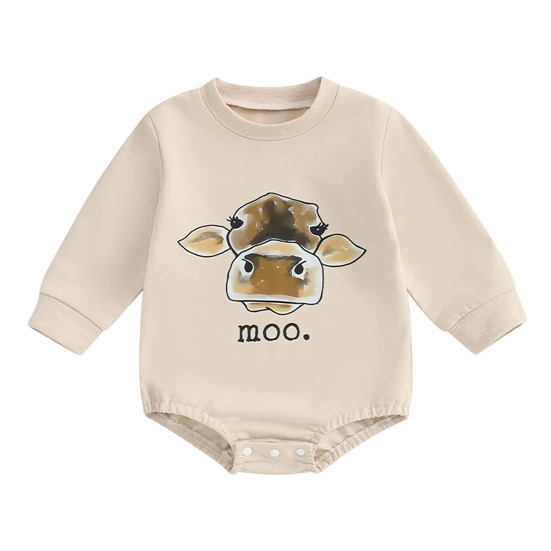 Long Sleeve MOO Onesie