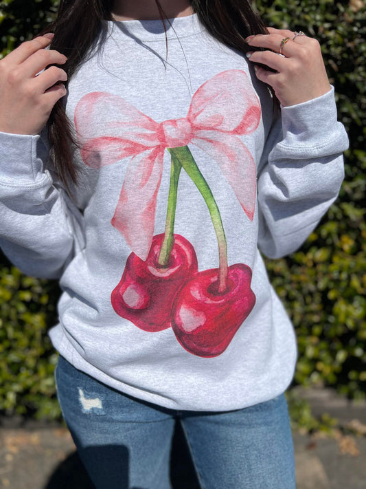 Cherry Coquette Sweatshirt