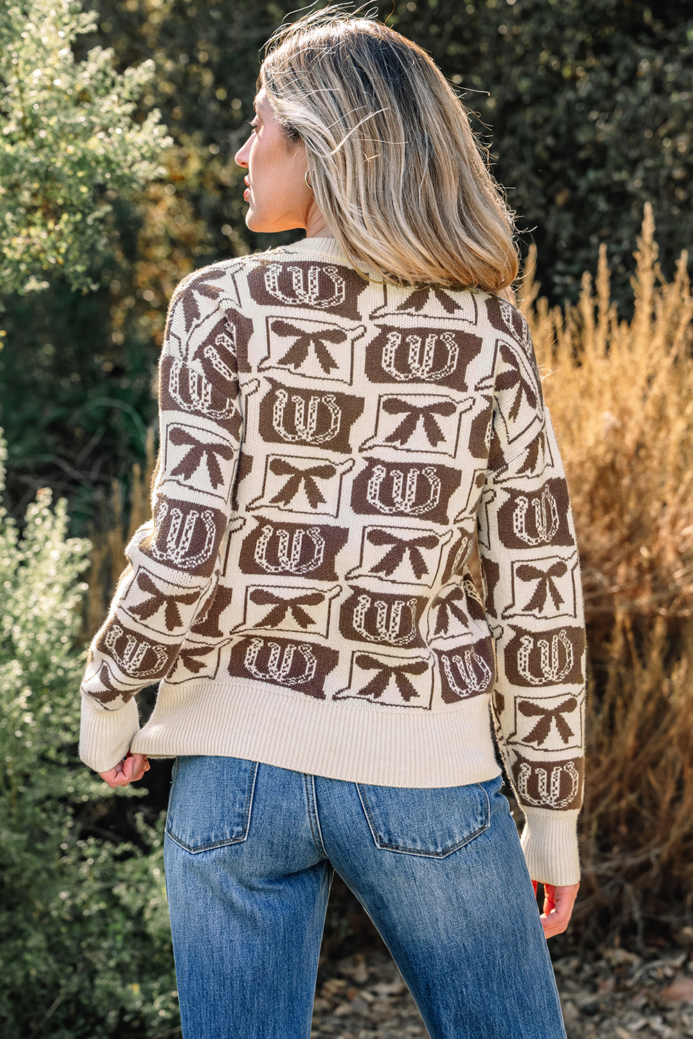 Bows & Horseshoe Sweater