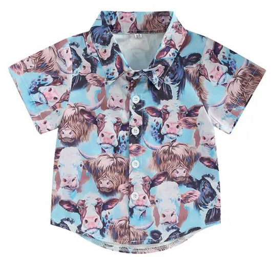 COWS, COWS, COWS BUTTON UP